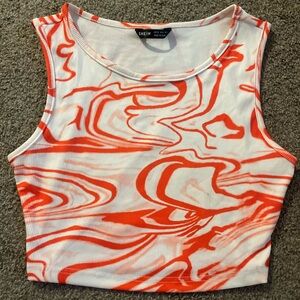 Shein abstract shirt